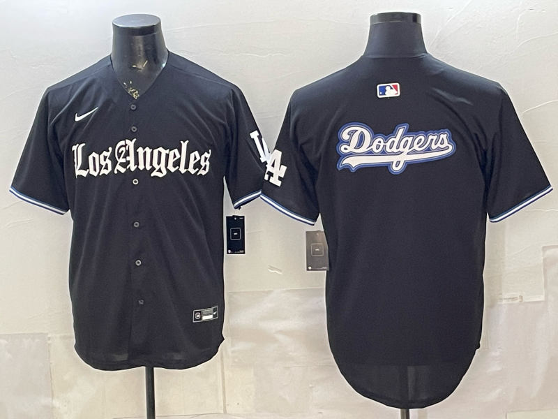 Men Los Angeles Dodgers blank black Game 2026 Nike MLB Jersey 4014004